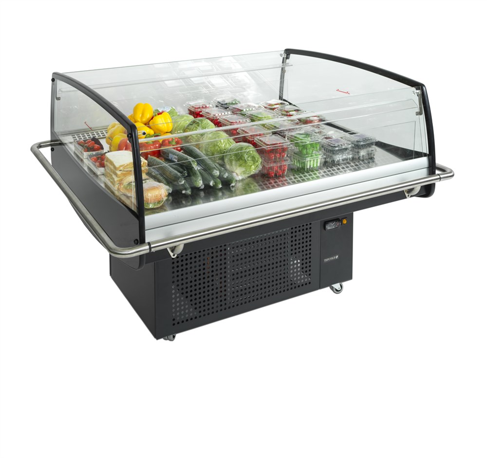 Réfrigérateur noir pour achats impulsifs PDC125