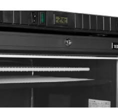 Vrieskast glasdeur UFSC371G Black