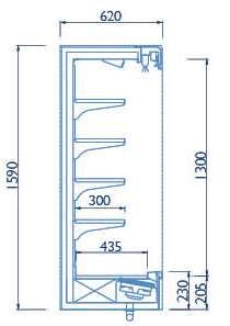 Wandkoelmeubel D640 ARIES06