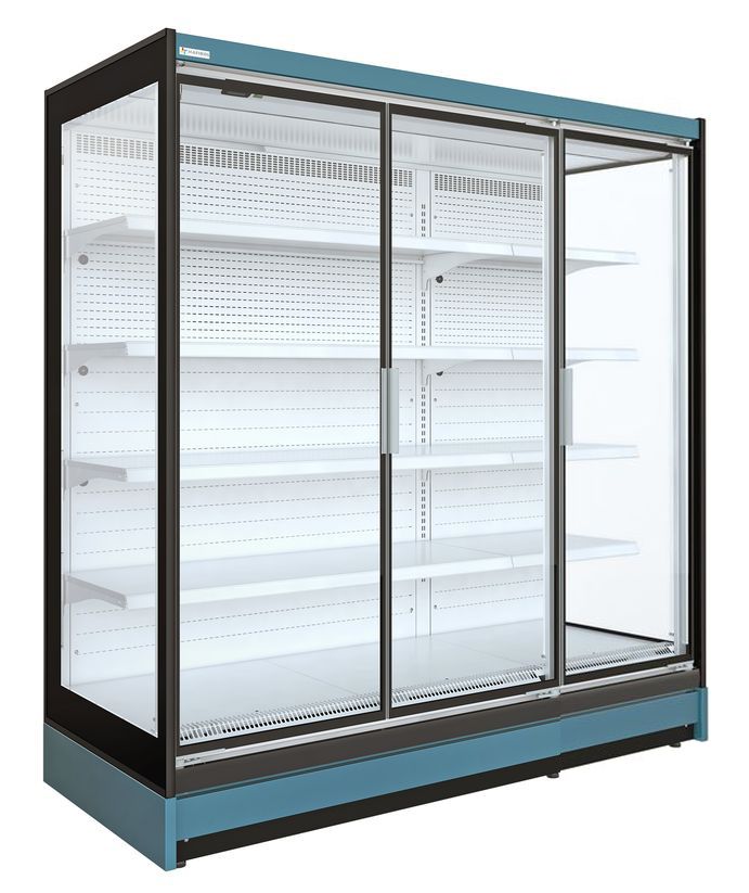 Vitrine murale Aspen 1875x750 avec portes (sans groupe)