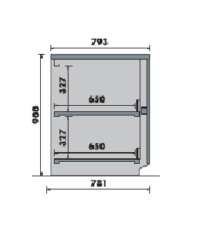 Meuble caisse CHOPIN 0700