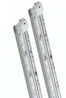 LED strip in zijwanden voor wandkoelvitrine CRONUS