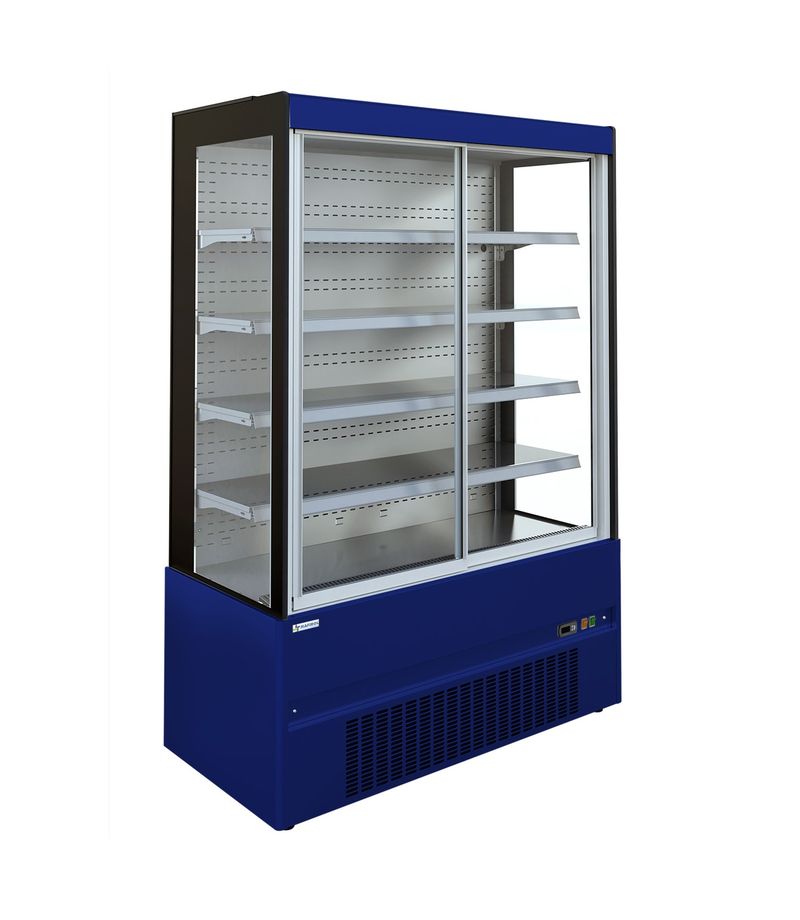 Vitrine murale réfrigérée D65 ECO CRONUS 130 avec portes coulissantes