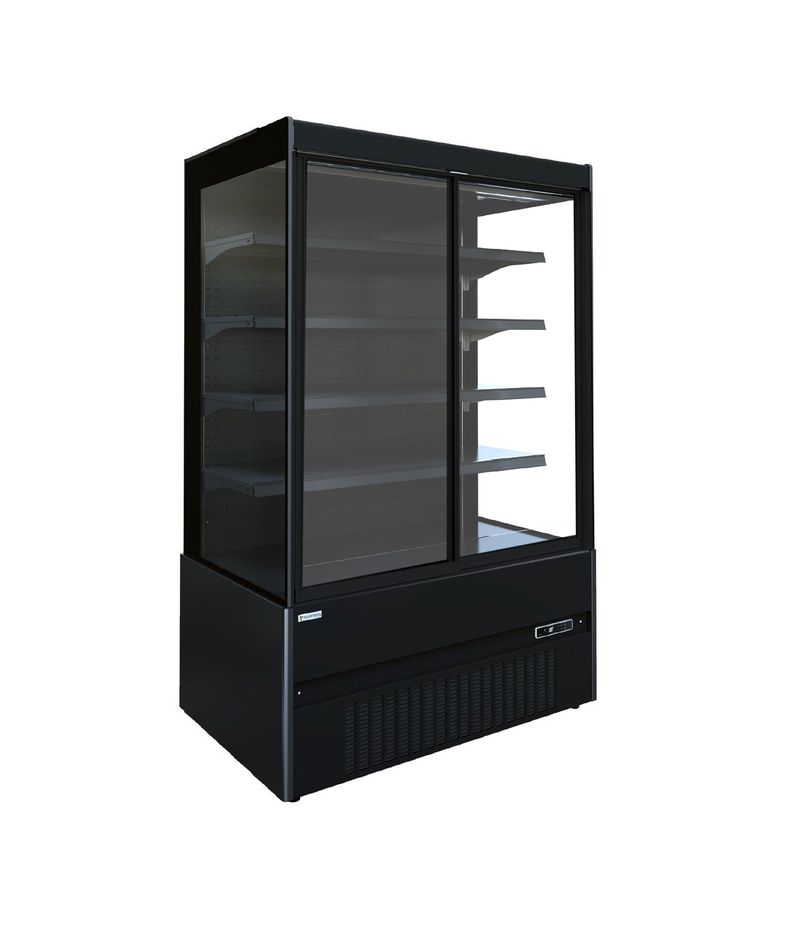 Zwart interieur D65 ECO CRONUS 130 schuifdeuren