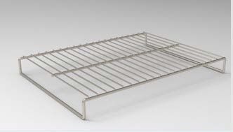 Grille sol INOX pour vitrine MEAT