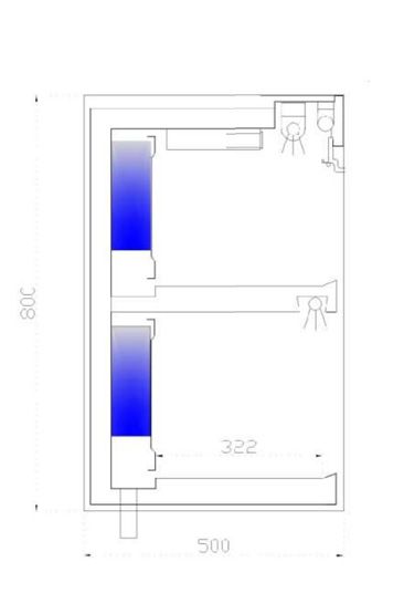 Wandkoelmeubel  RF2 1020