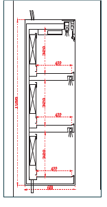 Wandkoelmeubel  RF3 1020