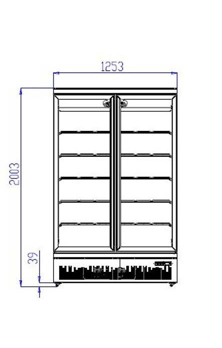 Vitrine réfrigérée UCV1340