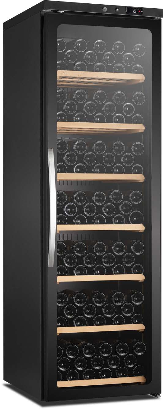 Armoire réfrigérée à vin euroline WCE450 porte vitrée