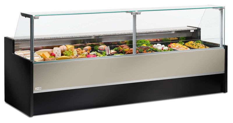 Vitrine boulangerie MESETAS 2500 statique (D1)