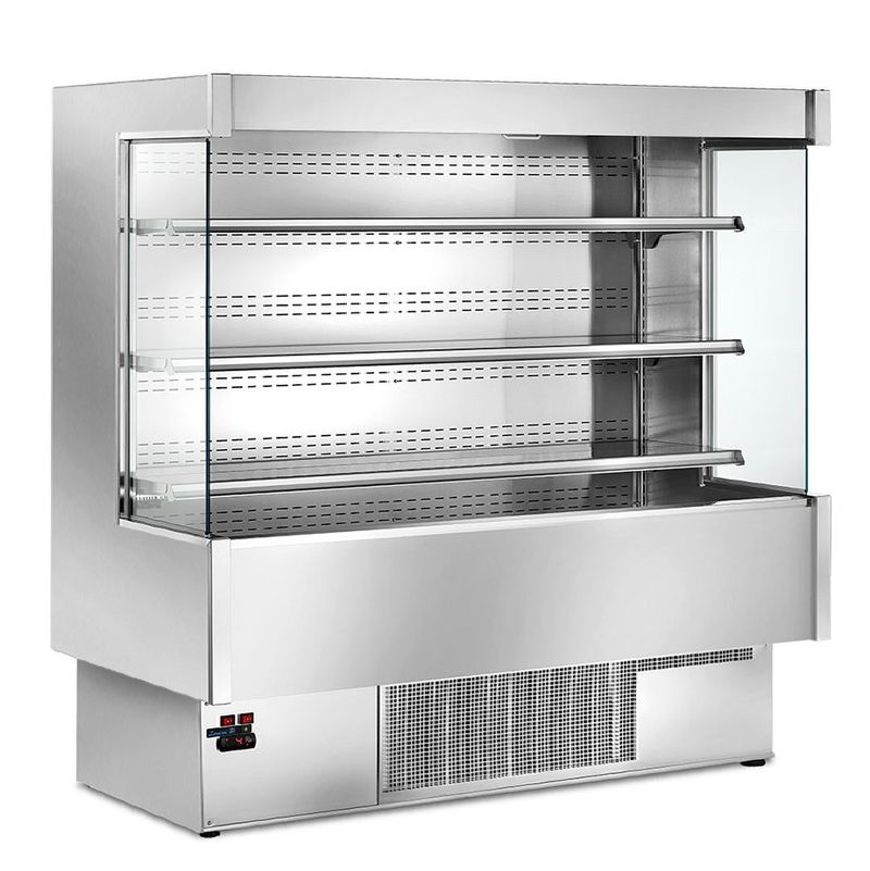 Vitrine murale réfrigérée SILVER 2000 inox