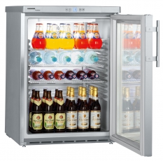 Frigo laag model transparante deur